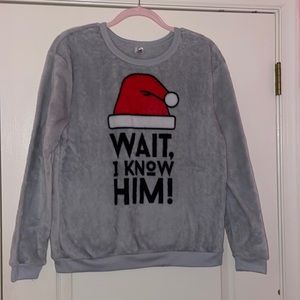 Kohl’s size L “Elf” themed crewneck pullover sweater
